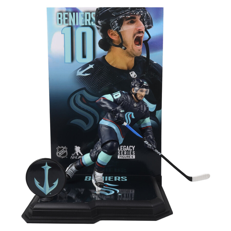 caja sellada de fábrica de matty beniers seattle kraken de la nhl 6 con chase
