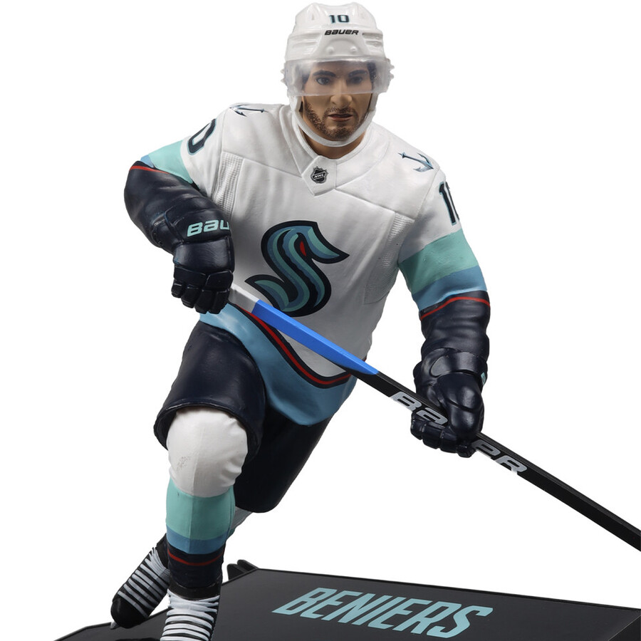 caja sellada de fábrica de matty beniers seattle kraken de la nhl 6 con chase