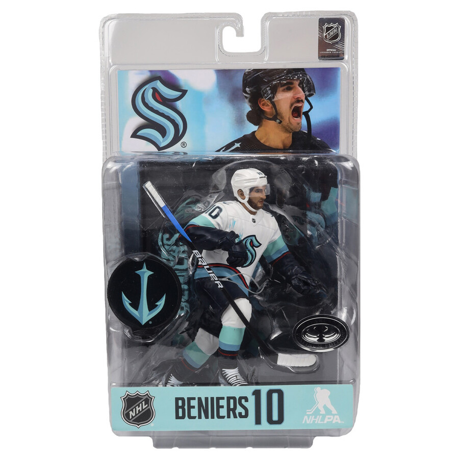 caja sellada de fábrica de matty beniers seattle kraken de la nhl 6 con chase