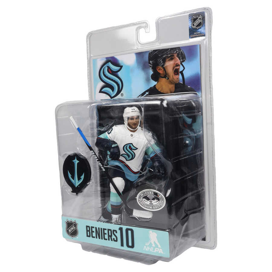 caja sellada de fábrica de matty beniers seattle kraken de la nhl 6 con chase