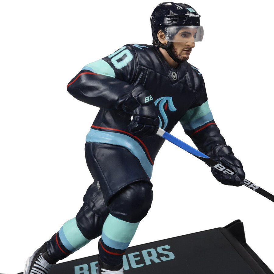 caja sellada de fábrica de matty beniers seattle kraken de la nhl 6 con chase