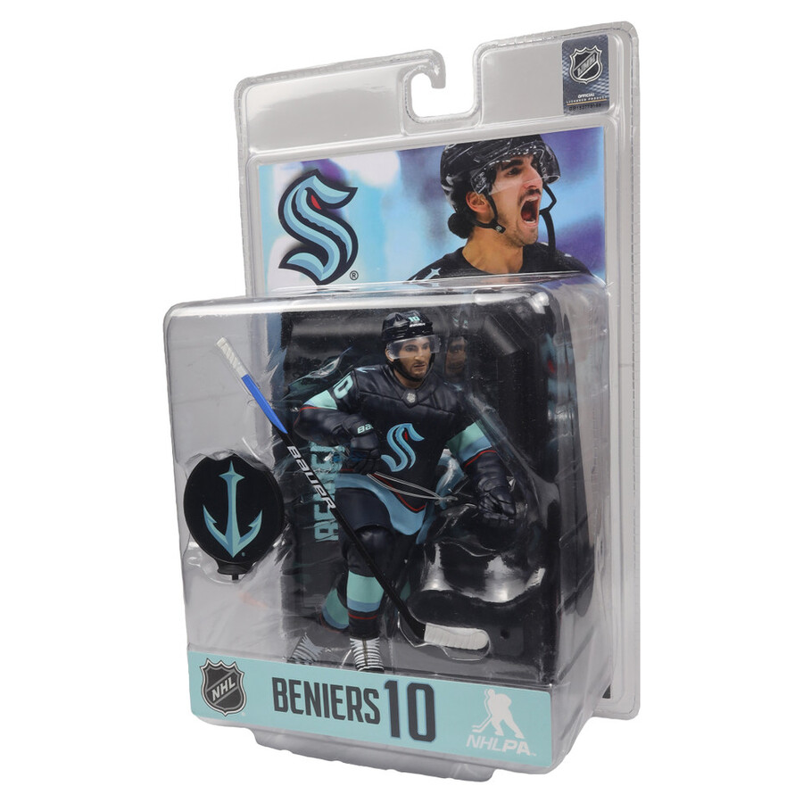caja sellada de fábrica de matty beniers seattle kraken de la nhl 6 con chase