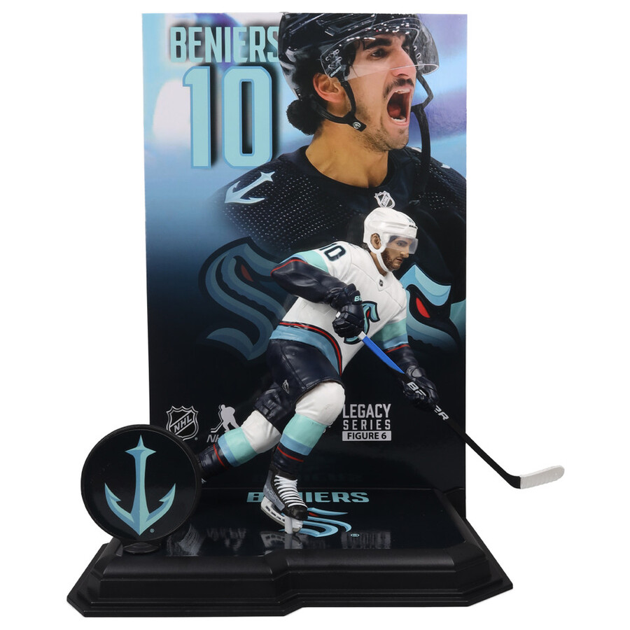 caja sellada de fábrica de matty beniers seattle kraken de la nhl 6 con chase