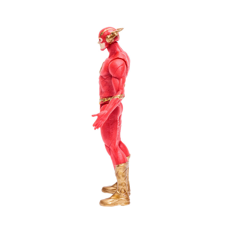 figura de flash con variante de cómic metálica dc page punchers de 3
