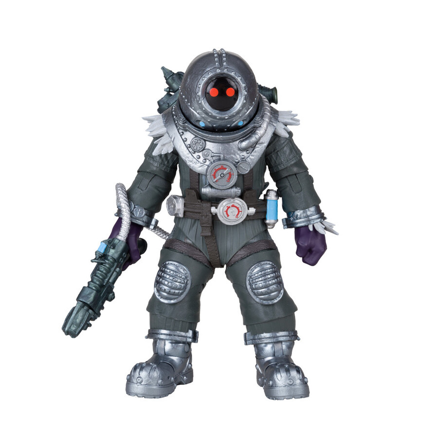 figura de 7 de mr. freeze con batman luchando contra frozen comic dc page punchers