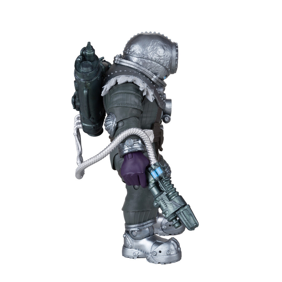 figura de 7 de mr. freeze con batman luchando contra frozen comic dc page punchers