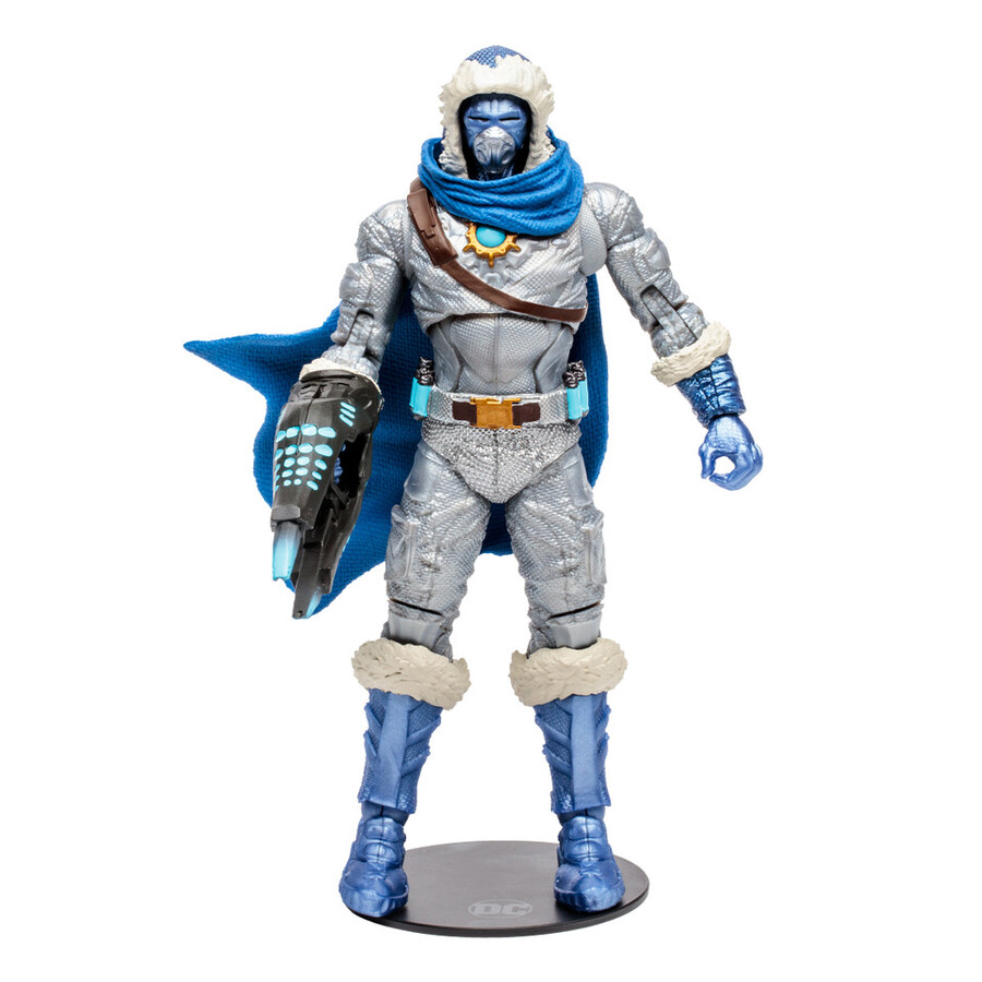 figura gold label de 7 del capitán frío con flash comic dc page punchers exclusiva de mcfarlane toys store.