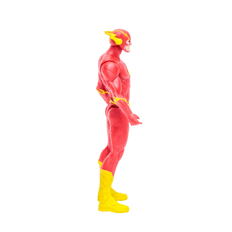 figura de 3 de flash con cómic dc page punchers