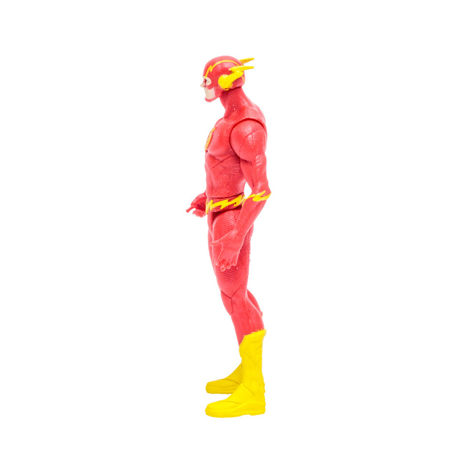 figura de 3 de flash con cómic dc page punchers