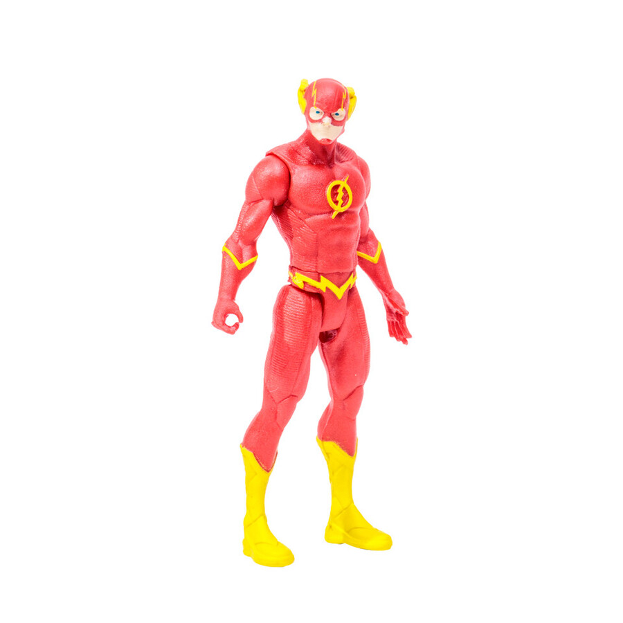 figura de 3 de flash con cómic dc page punchers