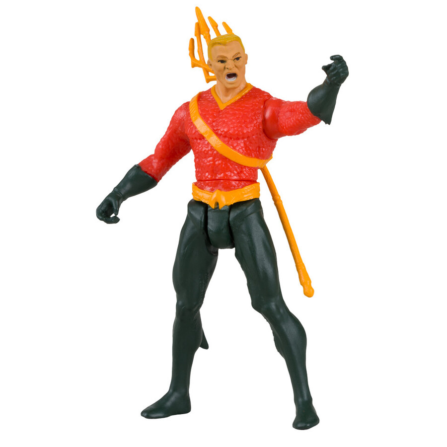 figura de aquaman con flashpoint comic page punchers de 3