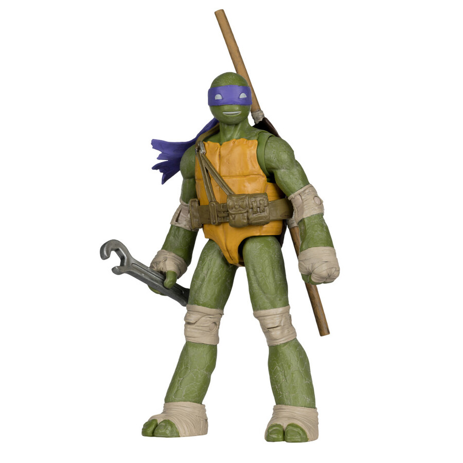 figura de donatello page punchers teenage mutant ninja turtles de 5 con cómic