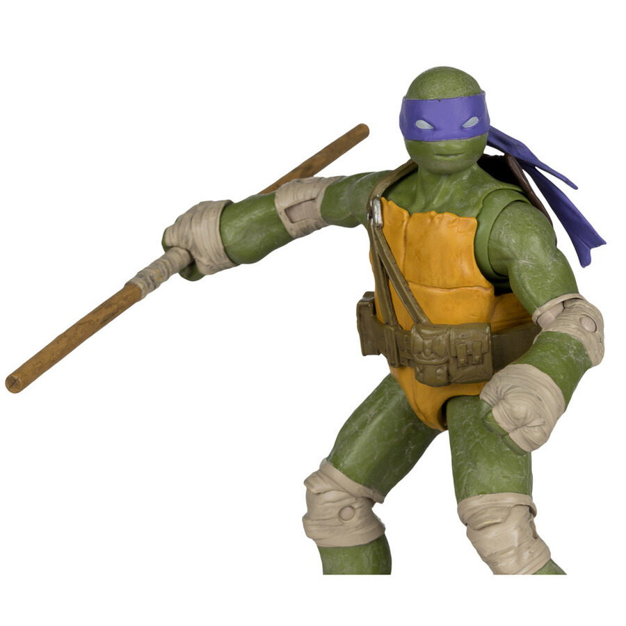 figura de donatello page punchers teenage mutant ninja turtles de 5 con cómic
