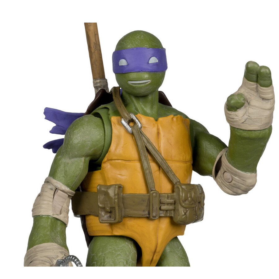 figura de donatello page punchers teenage mutant ninja turtles de 5 con cómic