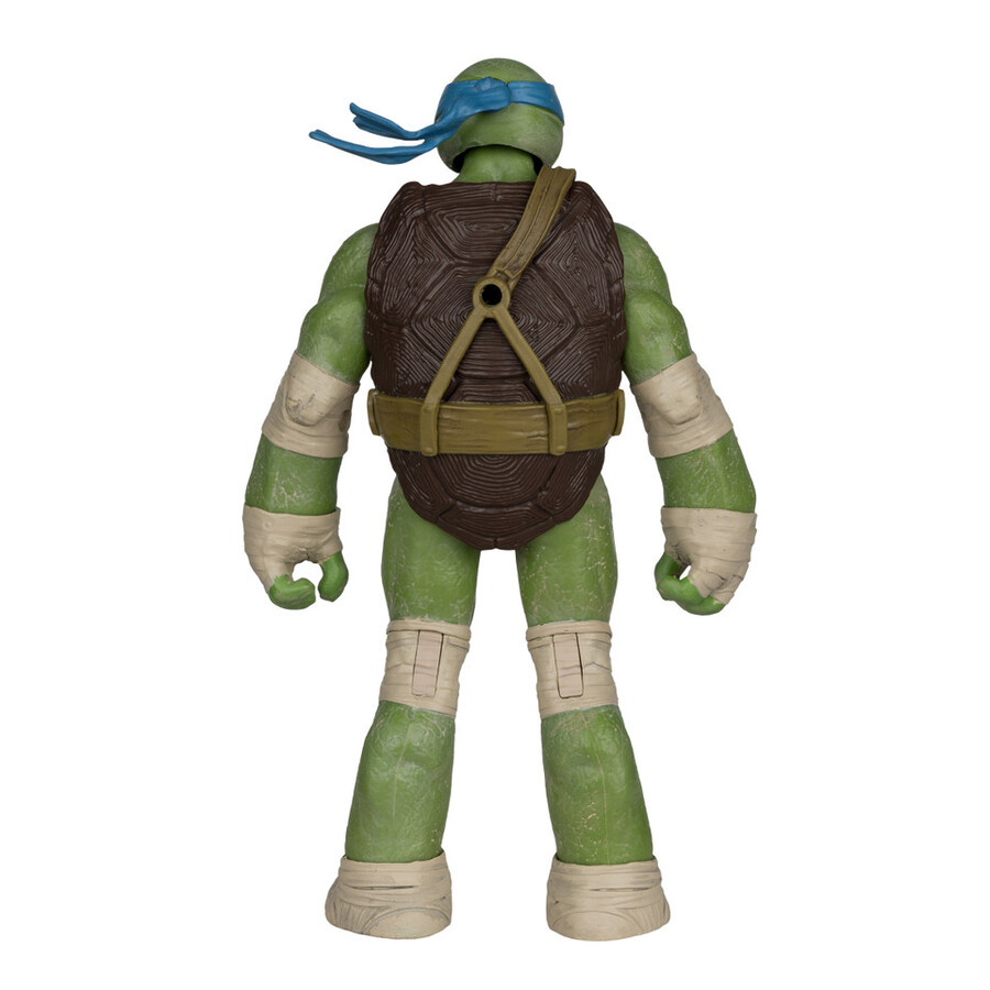 figura de leonardo page punchers teenage mutant ninja turtles de 5 con cómic