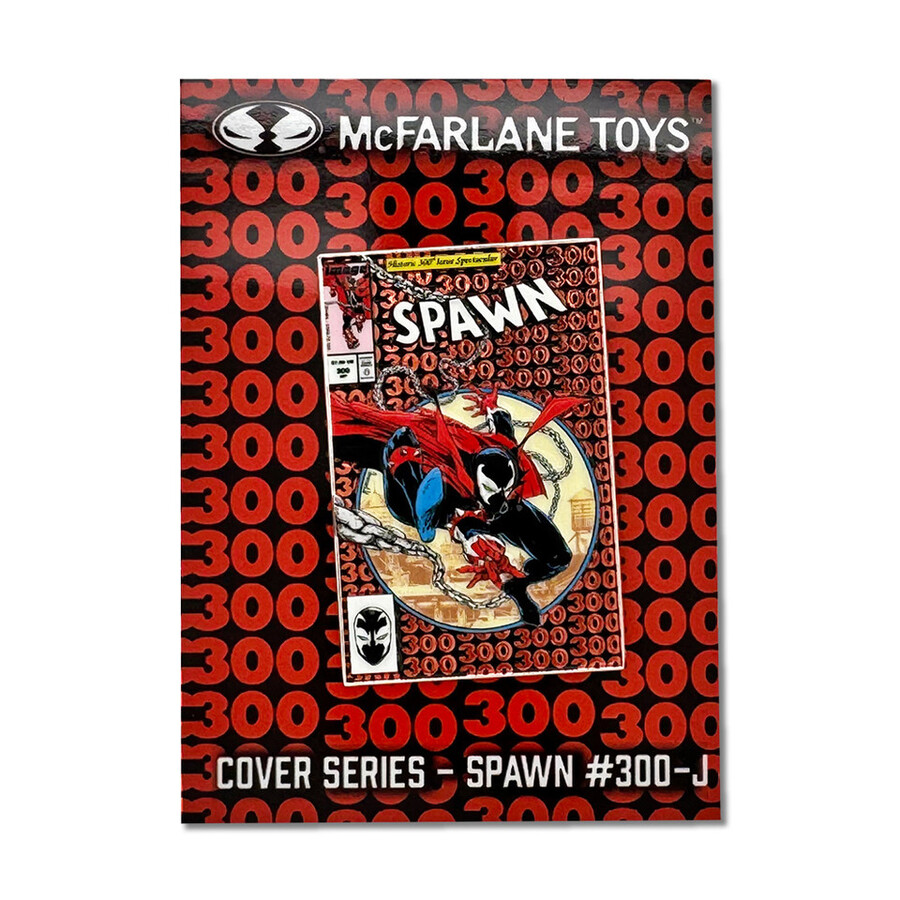 pin de la serie de portadas de cómics de spawn n.° 300j le n.° 300