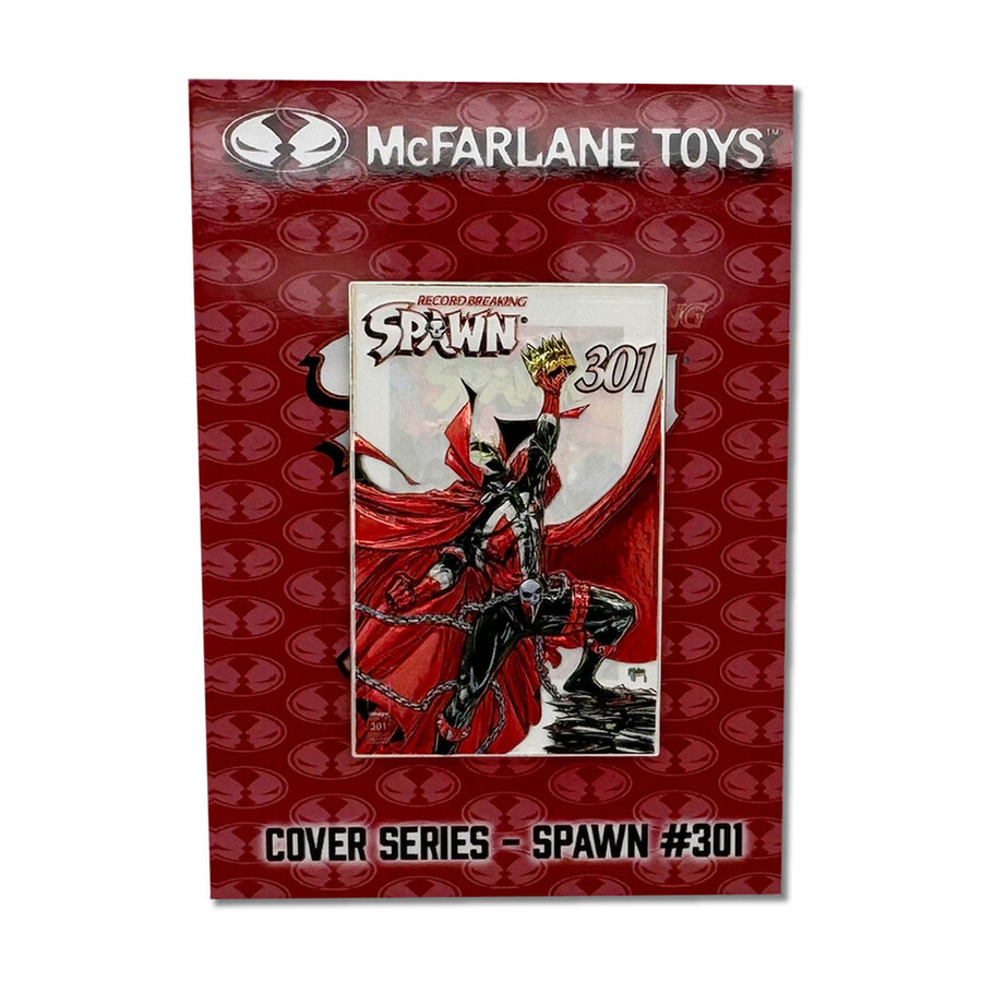 pin récord de portada de cómic de spawn n.° 301 le n.° 301