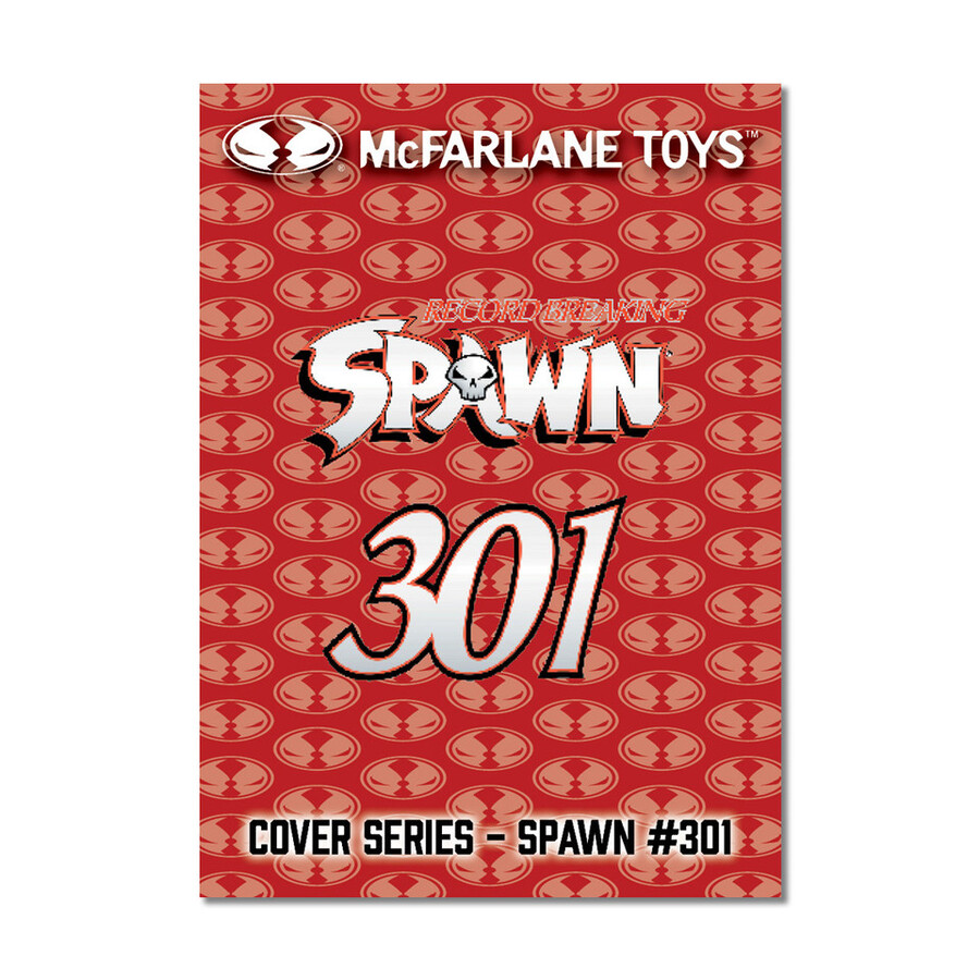 pin récord de portada de cómic de spawn n.° 301 le n.° 301