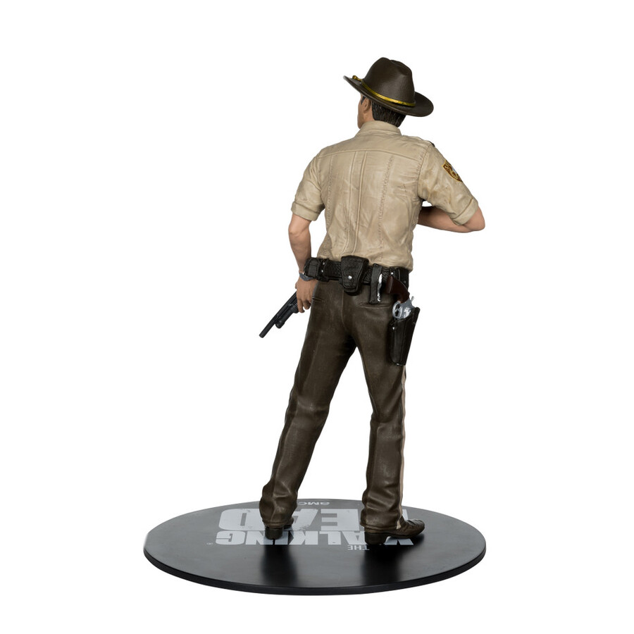 figura posada de rick grimes the walking dead de 10