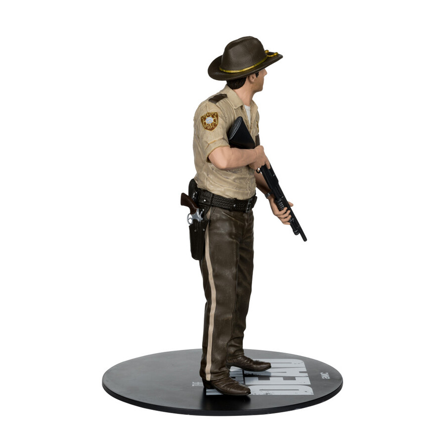figura posada de rick grimes the walking dead de 10
