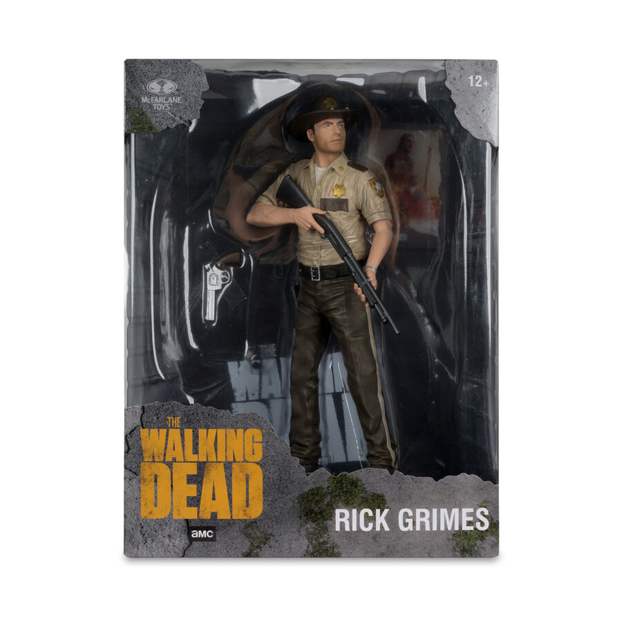 figura posada de rick grimes the walking dead de 10