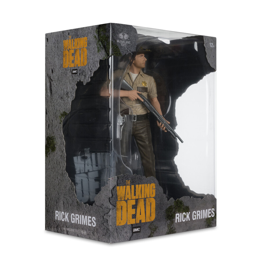 figura posada de rick grimes the walking dead de 10