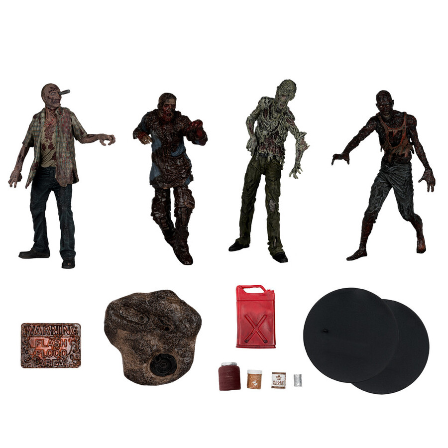 figura de 4 walkers the walking dead de 5