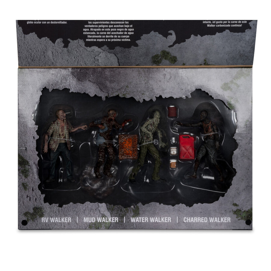 figura de 4 walkers the walking dead de 5