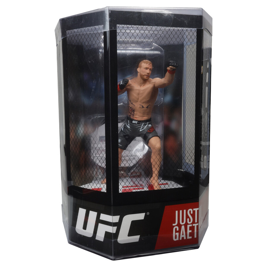 paquete de dos figuras chase de 7 de justin gaethje ufc regular y platino. mcfarlanes sportspicks