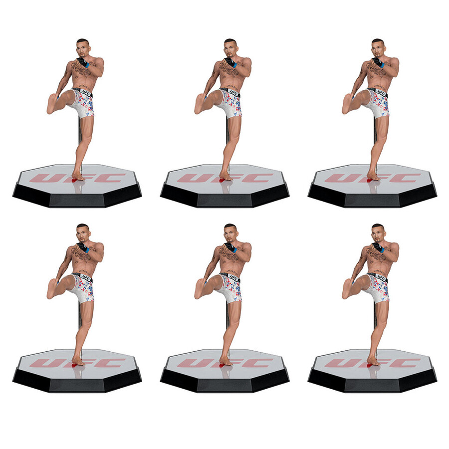 max holloway ufc caja gold label de 7 sellada de fábrica 6 con coleccionables digitales exclusivos