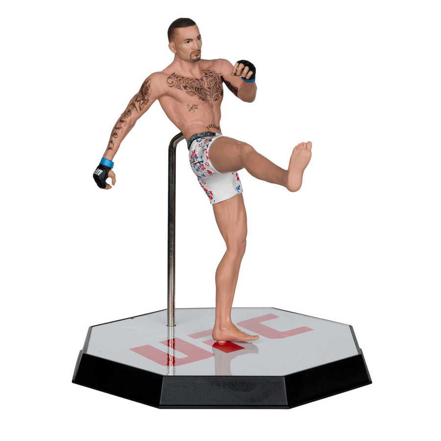 max holloway ufc caja gold label de 7 sellada de fábrica 6 con coleccionables digitales exclusivos