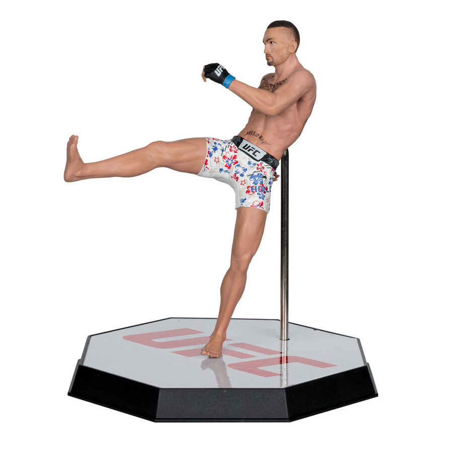 figura gold label de 7 de max holloway ufc de mcfarlane sportspicks con coleccionable digital exclusivo