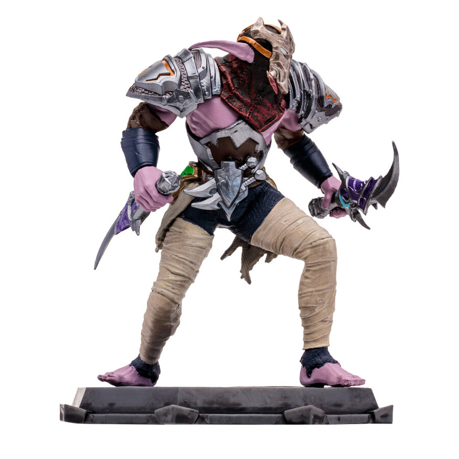 figura posada a escala 112 de elfo druidapícaro world of warcraft