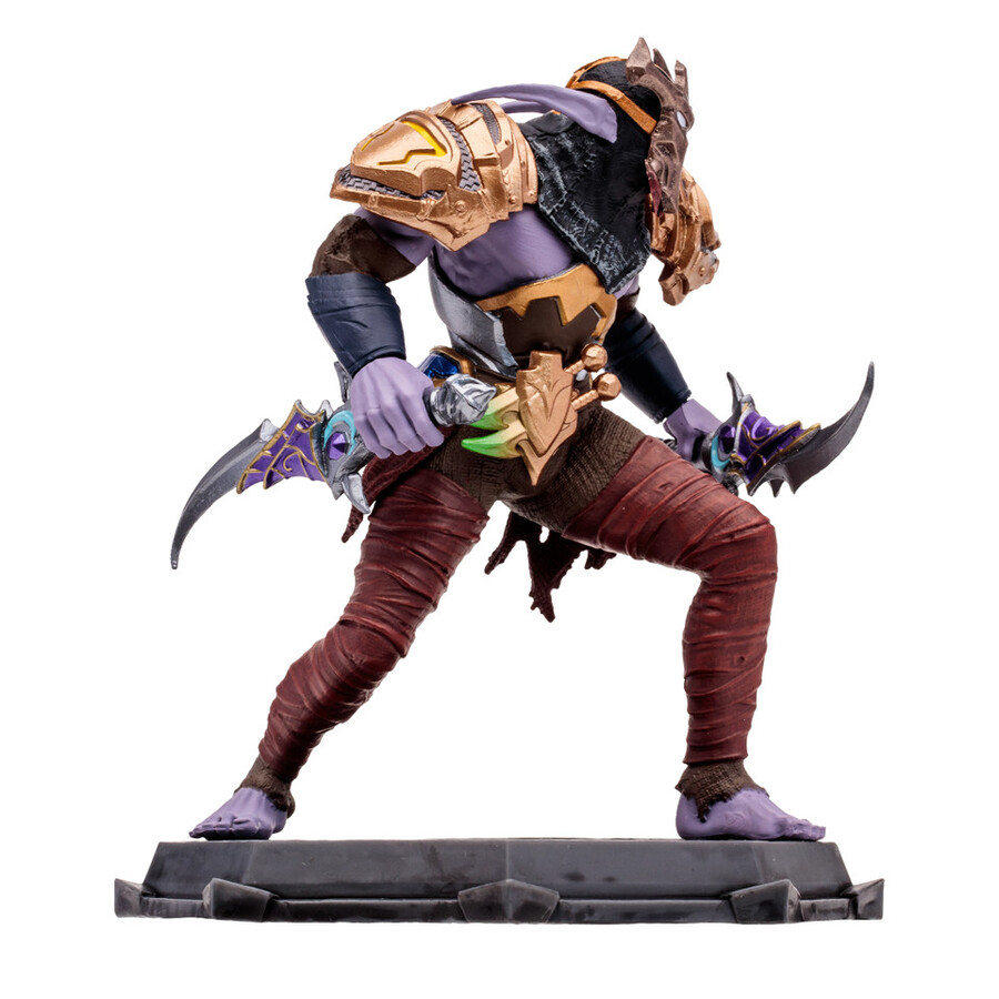 figura posada a escala 112 de elfo druidapícaro Épica world of warcraft