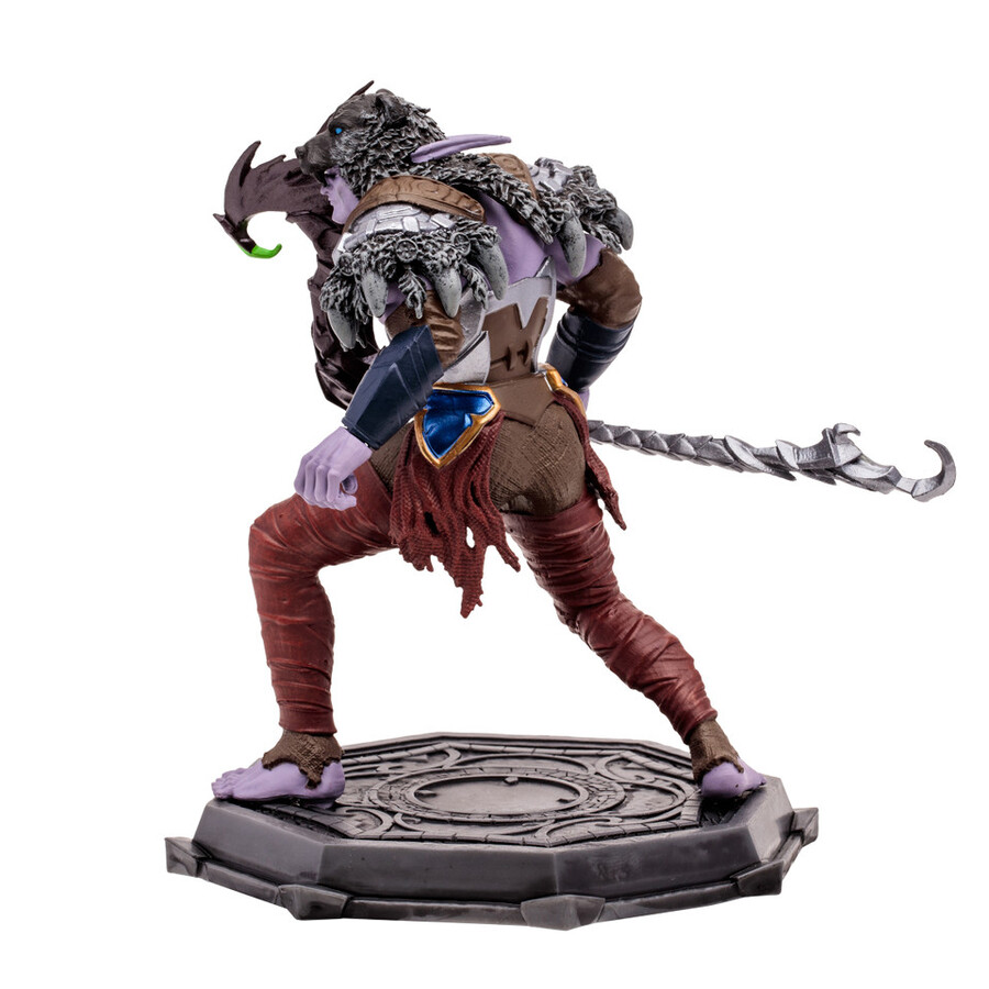 figura posada a escala 112 de elfo druidapícaro Épica world of warcraft